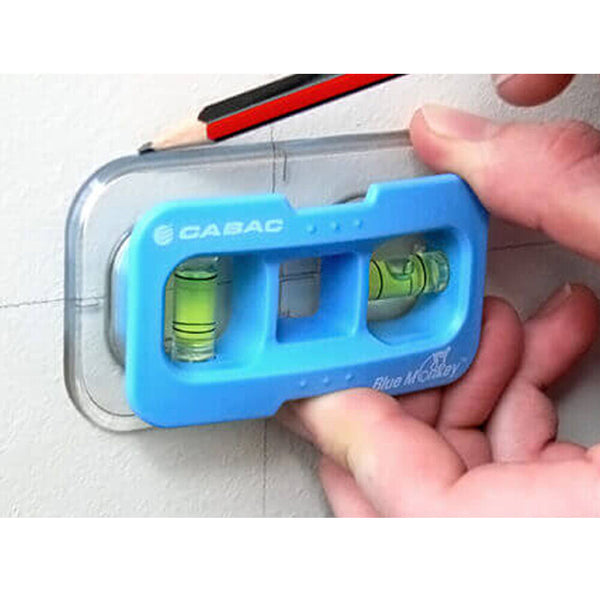 1Pcs Fast, Clean & Accurate Plug Point Level Stencil Blue Monkey - Lets Party