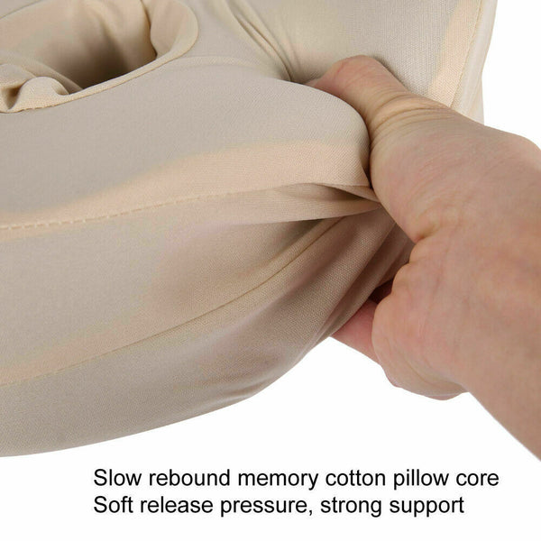 Memory Foam Leg Pillow Cushion Knee Support Pain Relief Washable Cover Bed Sofa - Lets Party