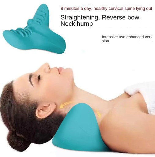 Vivva Neck Traction Pillow Original Y Shape Stretcher Cervical Pain Relief - Lets Party