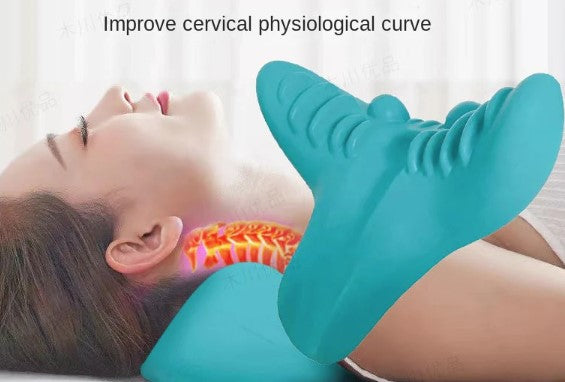 Vivva Neck Traction Pillow Original Y Shape Stretcher Cervical Pain Relief - Lets Party