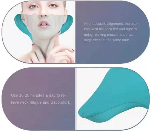 Vivva Neck Traction Pillow Original Y Shape Stretcher Cervical Pain Relief - Lets Party