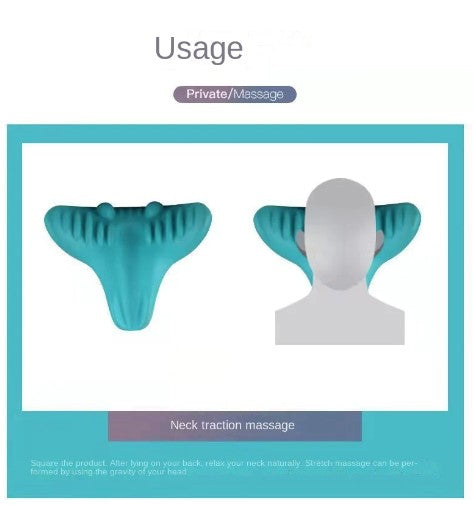 Vivva Neck Traction Pillow Original Y Shape Stretcher Cervical Pain Relief - Lets Party