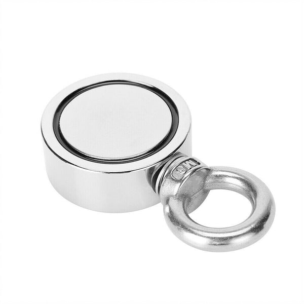 200kg Salvage Strong Recovery Magnet Neodymium Treasure Metal Hunting Fishing - Lets Party