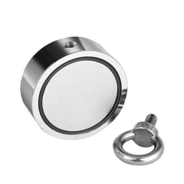 200kg Salvage Strong Recovery Magnet Neodymium Treasure Metal Hunting Fishing - Lets Party