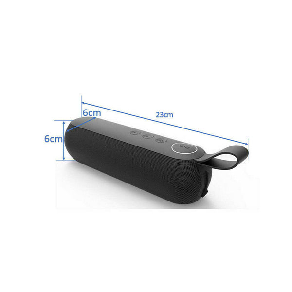 Sansai Portable Wireless Bluetooth FM Radio Speaker Mic USB Aux Cable - Lets Party