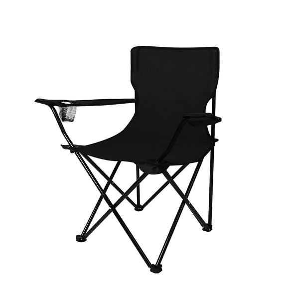 Camping Chairs Folding Portable Foldable Arm Outdoor Picnic Beach Fishing - Lets Party