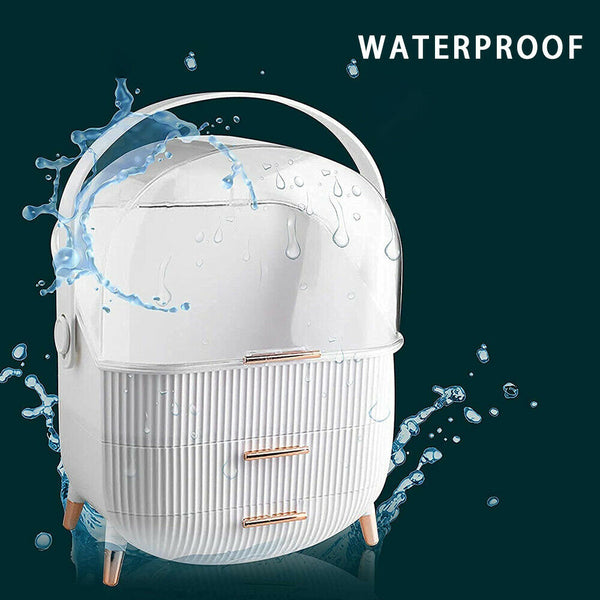 Makeup Case Cosmetic Organizer Portable Carry Storage Box Jewelry Drawer Holder - Lets Party