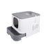 Cat Litter Box Fully Enclosed Toilet Trapping Sifting Odor Control Basin - Lets Party