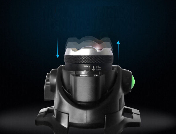 LED Outdoor Headlamp Camping Headlight Flashlight Head Torch Light Rechargeable - Lets Party