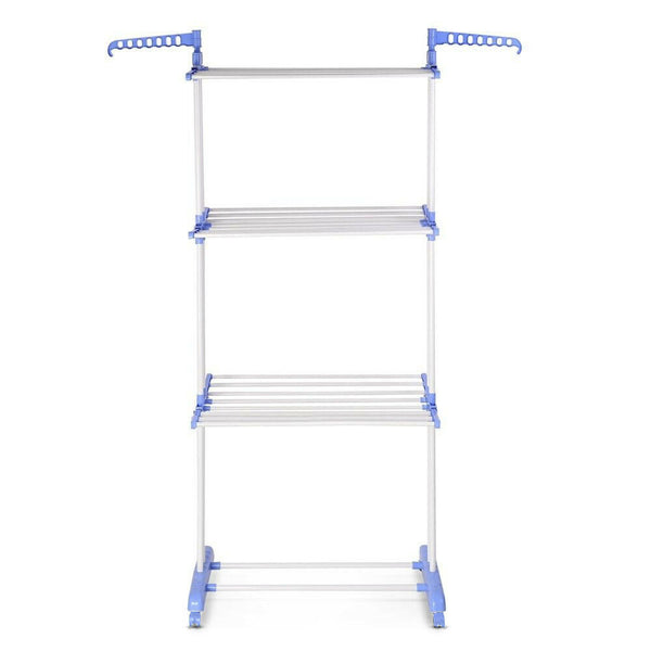 Foldable 6 Tiers Clothes Airer Indoor Drying Laundry Rack Horse Garment Hanger - Lets Party