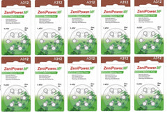 Hearing aid batteries (Size 312) - 10 cards (60 cells).