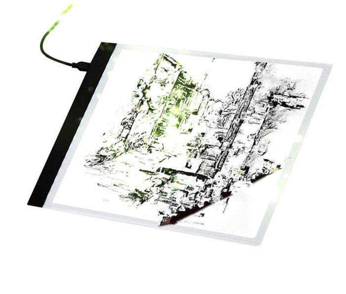 A4 Led Dimmable Tracing Light Box Drawing Board Art Design Pad Copy Lightbox - Lets Party