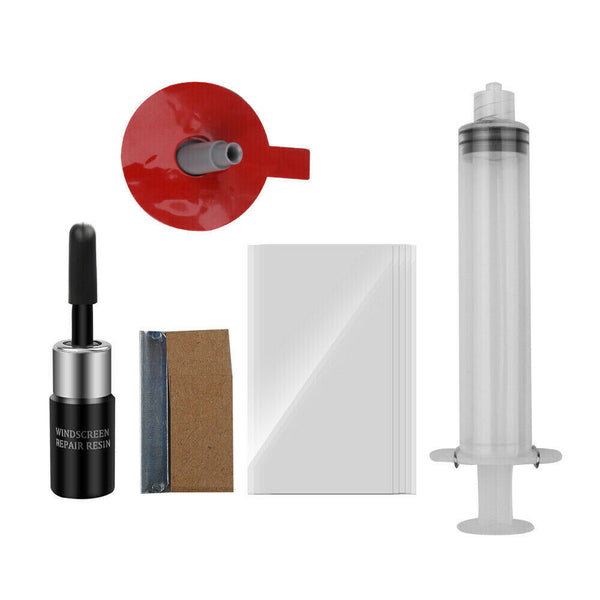 Windows Tool Chip Resin Crack Remove Glass Recovery Car Windscreen Repair Kit AU - Lets Party