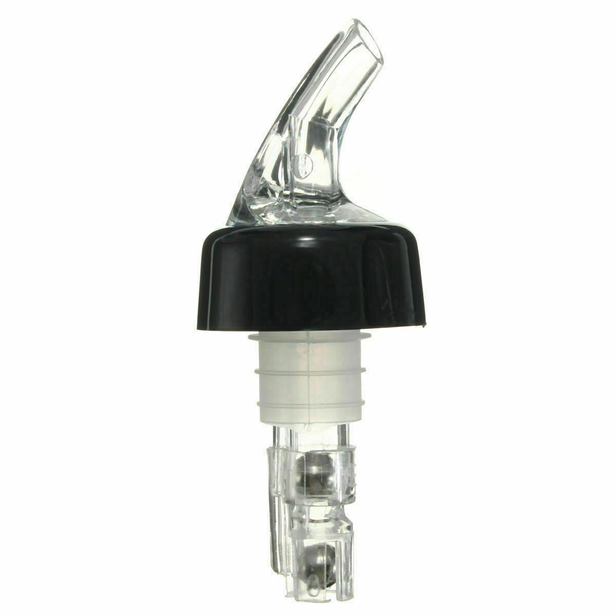 1x/6x Liquor 30ml Shot Bottle Pourer Dispenser Measure Wine Spirit Nip Barware - Lets Party