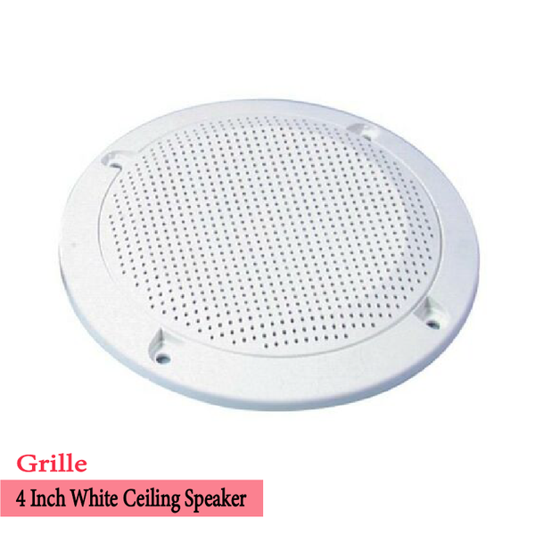 4-inch White Speaker Ceiling Grille AX3550 Announcement Speaker - Lets Party