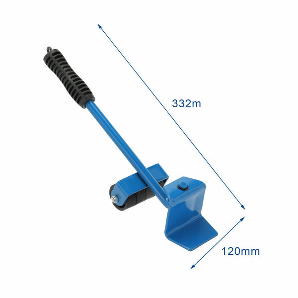 5pcs Furniture Slider Lifter Moves Wheels Mover Kit Home Moving Lifting System - Lets Party