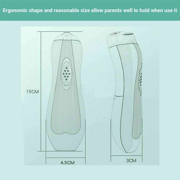 New Electric Baby Nail Trimmer Infant Newborn Safe Grinder Clipper Tools Set - Lets Party