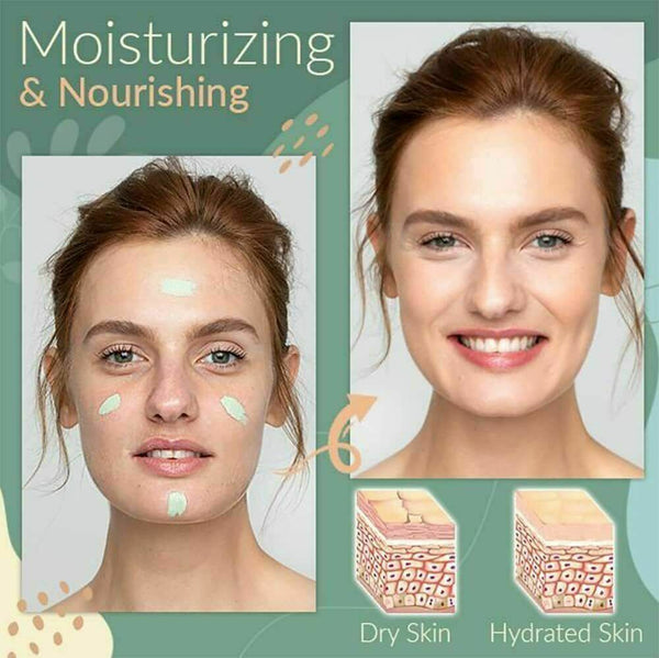 1x Green Tea Cleansing Mask Facial Stick Oil Acne Control Blackhead Deep Clean - Lets Party