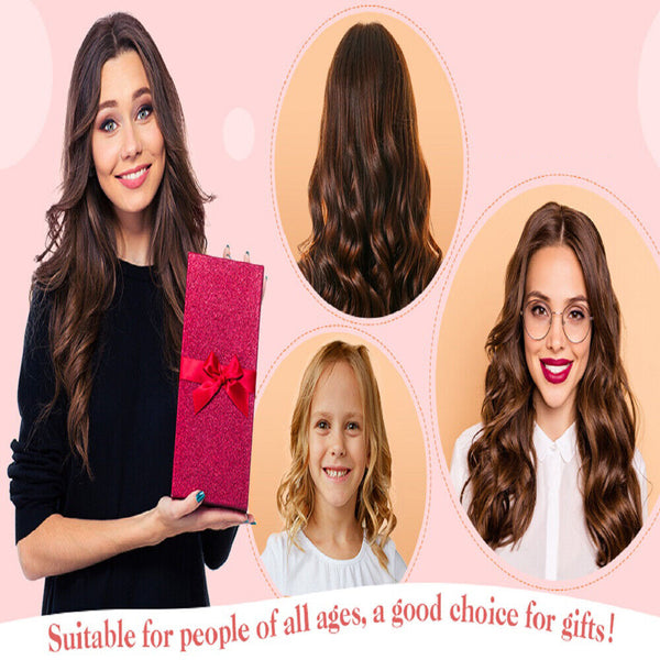 Heatless Curling Rod Silk Curling Ribbon Hair Rollers Lazy Curler Sets Headband - Lets Party