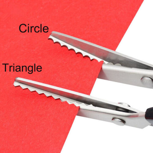 Dressmaking Pinking Shears Crafts Zig Zag Cut Serrated Scissors Serrated Fabric - Lets Party