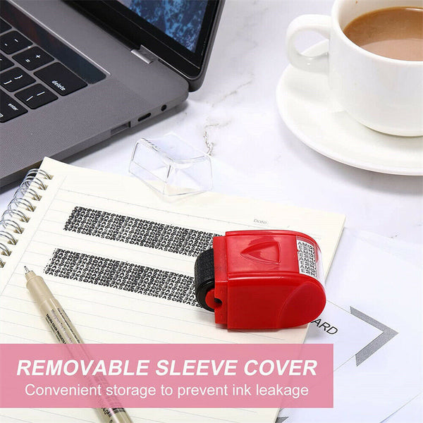 Data Guard Stamp Roller Protection Identity Confidential Privacy ID Theft AU - Lets Party