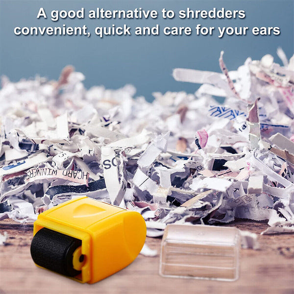 Data Guard Stamp Roller Protection Identity Confidential Privacy ID Theft AU - Lets Party