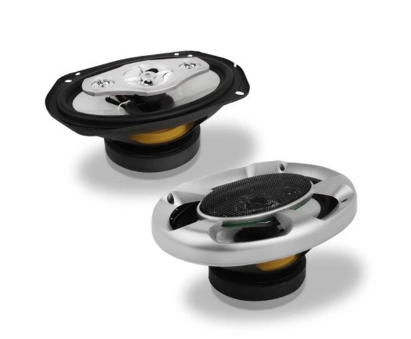 2pcs Car Speakers 500W Audio Stereo Speaker 3-Way Tweeters component set - Lets Party