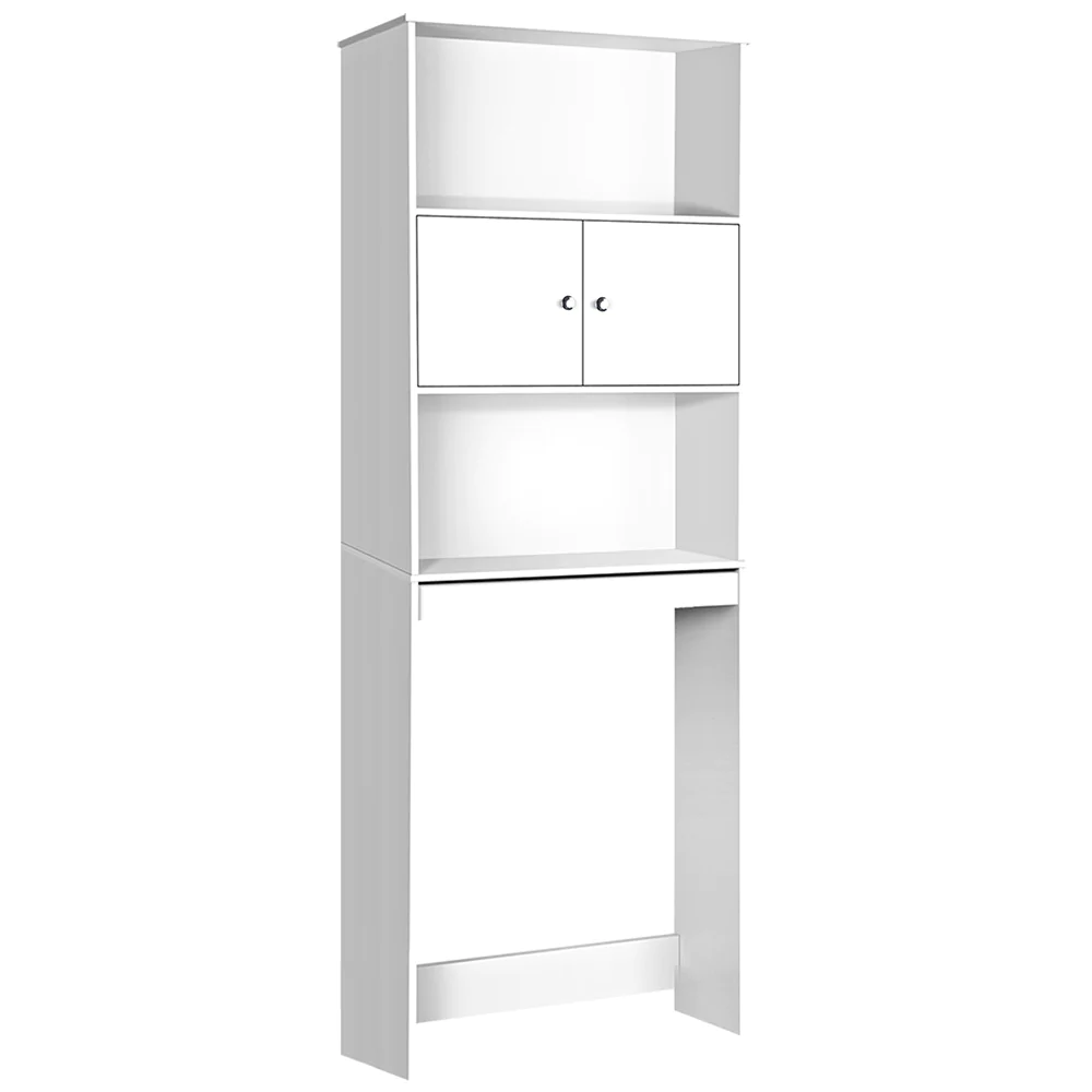 Bathroom Storage Cabinet Organiser Laundry Cupboard Toilet Shelf - Lets Party