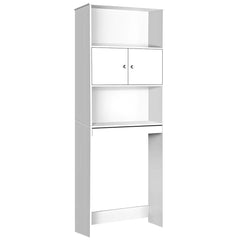 Bathroom Storage Cabinet Organiser Laundry Cupboard Toilet Shelf