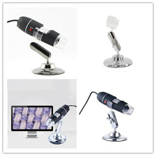 1600X Microscope 8LED Camera Magnifier Tool USB Digital for Android Mac Widows - Lets Party