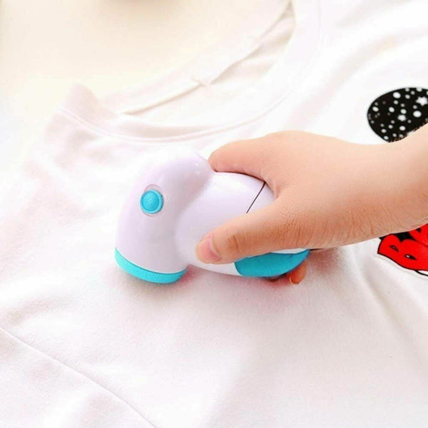 2 Units Clothes Lint Remover Battery Operated Pilling Fluff Fuzz Fabric Shaver - Lets Party