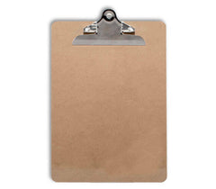 4PK Set Wooden A4 Clipboards Multipurpose Memo Board Craft Easy Hang 32 x 23cm