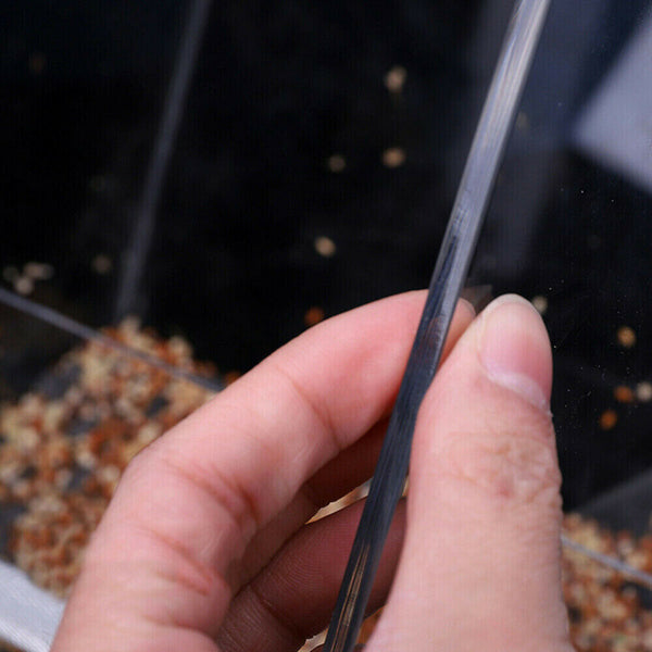 AU Acrylic Automatic Parrot Feeder No Mess Bird Cage Seed Feeding Container Box - Lets Party