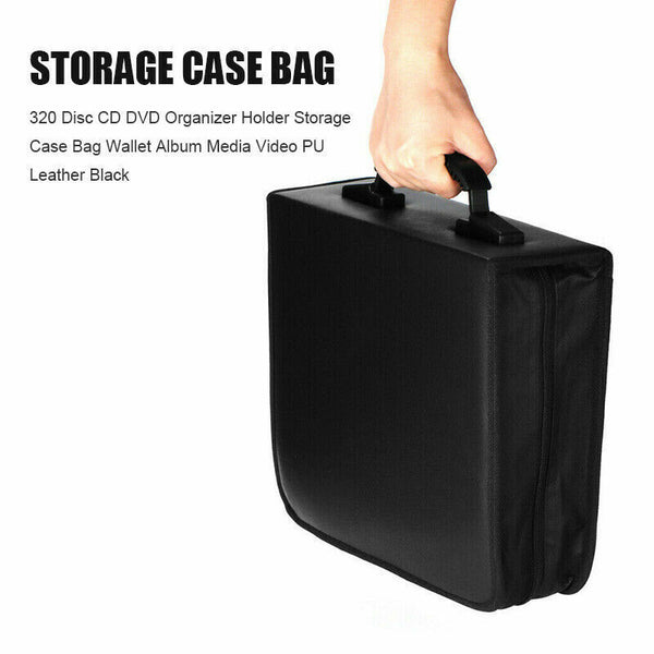 520 Disc CD DVD Case Wallet Storage Holder Booklet Album Folder Bag Box Sleeves - Lets Party