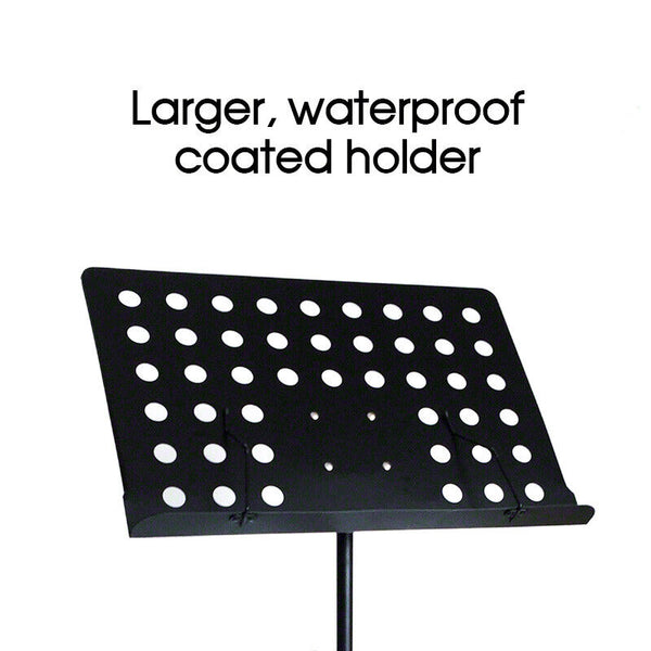 Heavy Duty Large Metal Adjustable Music Conductor Folding Music Sheet Stand AU - Lets Party