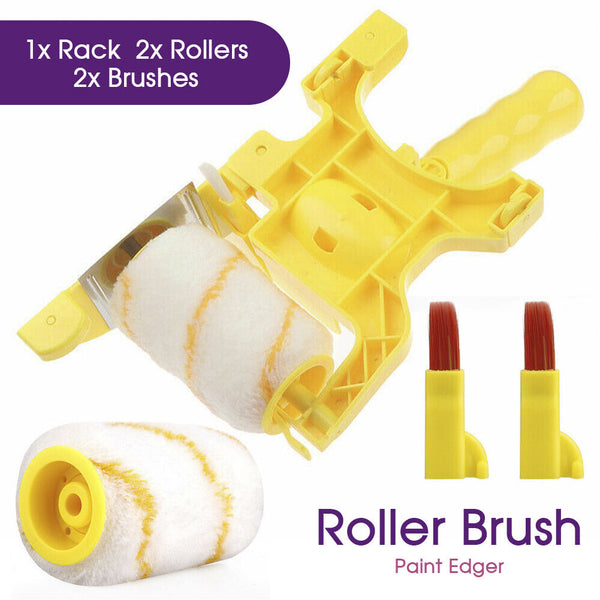 Handheld Clean-Cut Paint Edger Roller Brush For Home Wall Ceilings Portable - Lets Party