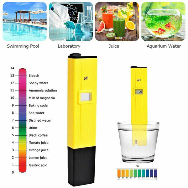 Premium Digital PH Meter Aquarium Pool SPA Water Quality Monitor AU - Lets Party