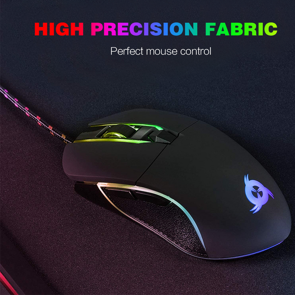LED Gaming Mouse Pad Large RGB Extended Mousepad Keyboard Desk Anti-slip Mat 800*300mm - Lets Party
