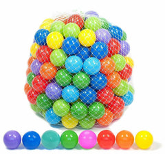 100Pcs Soft Plastic Ocean Balls 5.5cm Baby Kids Swim Pool Play Pit Ball Toy OZ