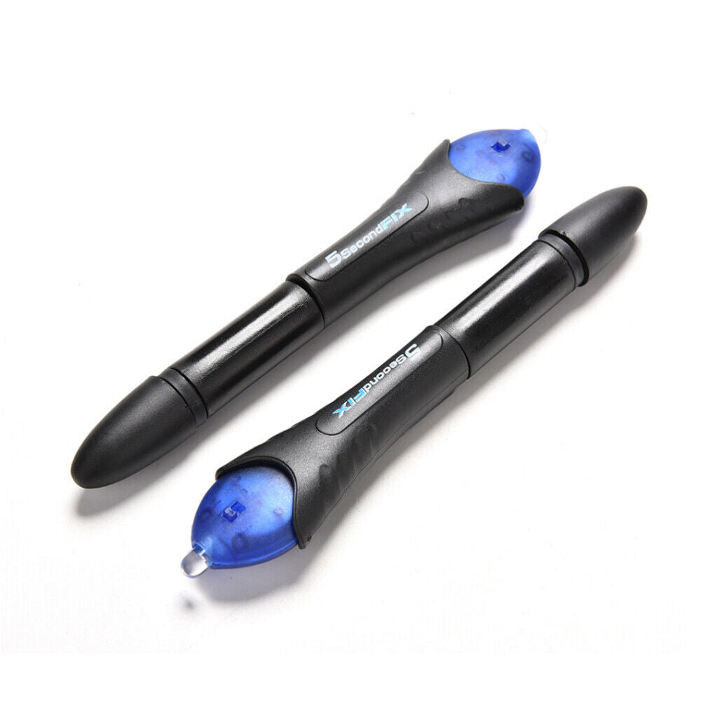 5 Second Fix UV Light Cure Welding Compound Glue Pen Liquid Glass Plastic Repair - Lets Party
