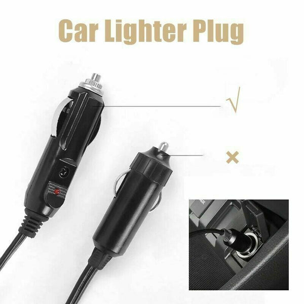 Hairdryer Portable Hair Dryer Dry 2 Speed Car Caravan Camping Travel 12V - Lets Party