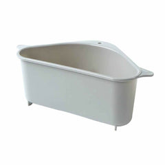 Triangle Sink Kitchen Storage Drain Basket Rack Shelf Holder Strainer Organizer