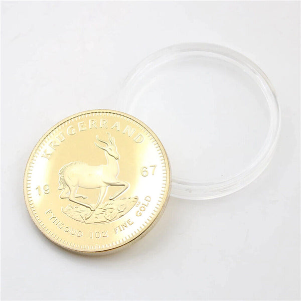 100X Coin Capsules Holder Red Wooden Storage Box Display Container Case AU - Lets Party