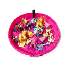 150cm Kids Play Mat Bag Portable Toy Storage Organizer Lego Toys Drawstring Bag