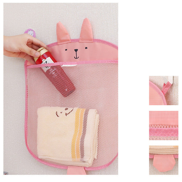 Baby Kids Bath Toy Holder Storage Bag Net Organiser Hanging Bathroom Shower Mesh - Lets Party
