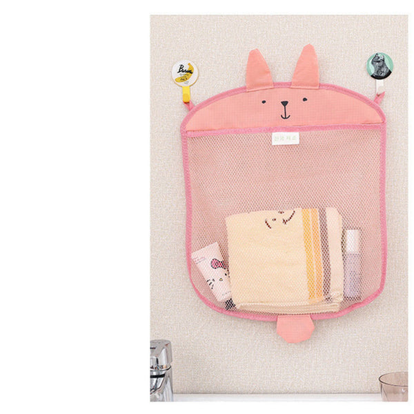Baby Kids Bath Toy Holder Storage Bag Net Organiser Hanging Bathroom Shower Mesh - Lets Party