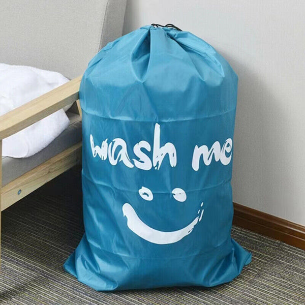 Laundry Bag Travel For Dirty Clothes Camping Drawstring Closure Washing Machines - Lets Party