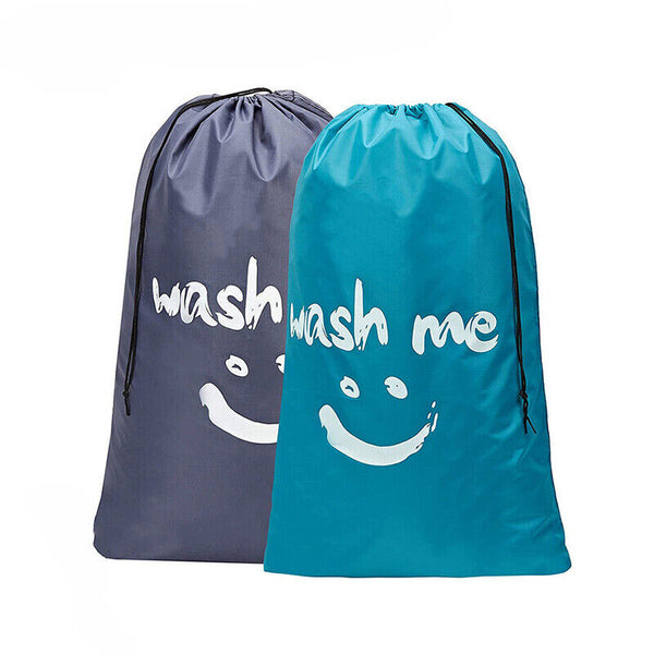 Laundry Bag Travel For Dirty Clothes Camping Drawstring Closure Washing Machines - Lets Party