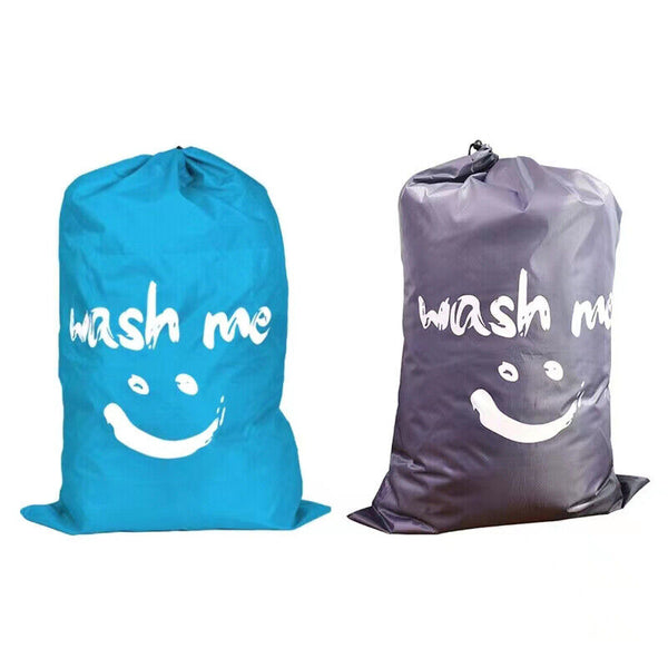 Laundry Bag Travel For Dirty Clothes Camping Drawstring Closure Washing Machines - Lets Party