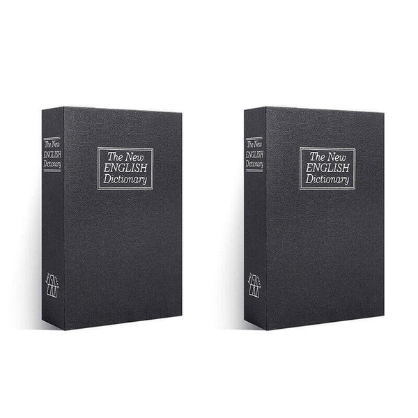 Dictionary Book Secret Hidden Security Safe Lock Cash Money Jewellery Locker - Lets Party